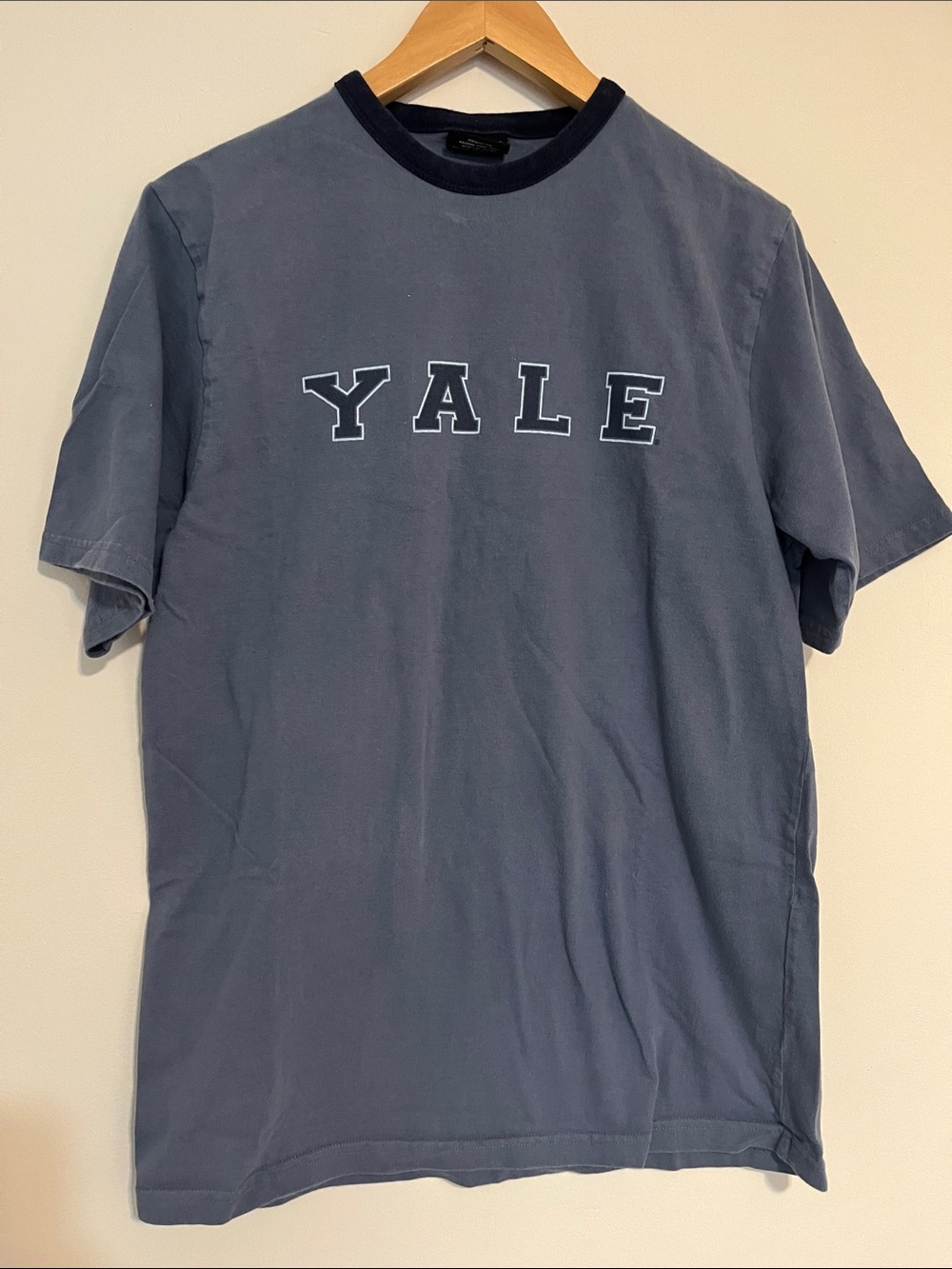 G Gear Blue Cotton Yale T-Shirt Medium